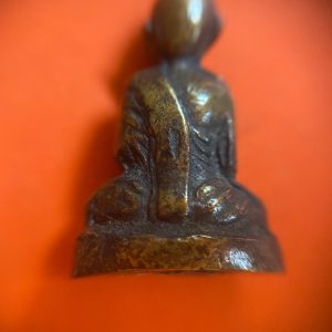 รูปหล่อเก่าหลวงพ่อกัน ( หลวงพ่อคุณากร )รุ่นหัวไม้ขีด วัดเขาแก้ว จังหวัด นครสวรรค์ ปี08 - Image 3