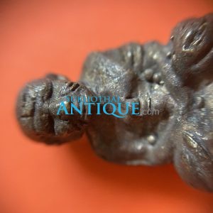 หล่อโบราณหลวงปู่ทวดเนื้อทองแดง วัดบางนอน ปี 25 ปลุกเสกโดยหลวงพ่อด่วนพิมพ์นี้จัด สร้างเพียง 91 องค์เท่านั้น ( องค์ที่ 3  ) ทันหลวงพ่อ - Image 2