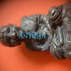 หล่อโบราณหลวงปู่ทวดนื้อทองแดง วัดบางนอน ปี 25 ปลุกเสกโดยหลวงพ่อด่วนพิมพ์นี้จัด สร้างเพียง 91 องค์เท่านั้น ( องค์ที่ 1 ) ทันหลวงพ่อ - Image 2