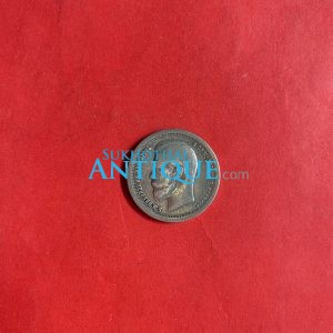 เหรียญเก่าเนื้อเงินประเทศ RUSSIA สมัยพระเจ้าซาร์นิโคลัสที่ 2 ราคา 50 Kopeks ปี 1896 ตรงกับ พ.ศ.2439 พระสหายรัชกาล 5 - Image 2