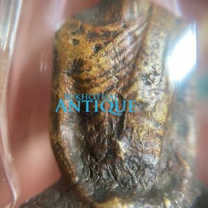 หล่อโบราณหลวงพ่อเดิมฐานสูงวัดหนองหลวง อ.ท่าตะโก จ.นครสวรรค์สร้างราวพ.ศ.2470 เลี่ยมพลาสติกสวยงาม - Image 2