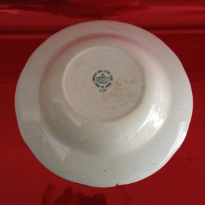 จานกระเบื้อง " ยามาสุ " ทำในญี่ปุ่นตรา มงกุฎ - Image 4