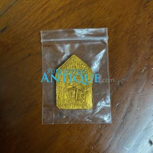 พระขุนแผนผงพลายกุมาร หลวงปู่ทิม วัดระหารไร่ ด้านหลังเป็นยันต์หลวงปู่ฝังตระกุด 2 ดอก ใม่ผ่านการใช้ - Image 3