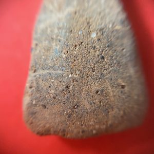 พระนางพญาเนื้อดิน กรุวัดดอนลาน จ. สุโขทัยพิมพ์ใหญ่ อายุเก่าหลายร้อยปีราคาไม่แพงน่าเก็บไว้บูชา องค์ที่ 8 (เลี่ยมกรอบยกซุ้ม) - Image 4