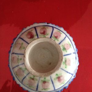 จานเชิงรัตนโกสินทร์ตอนต้น มีลายบนและล่าง สภาพสมบูรณ์มาก ใบที่ 2 - Image 3