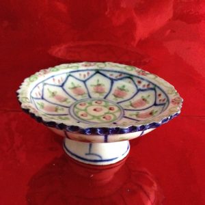 จานเชิงรัตนโกสินทร์ตอนต้น มีลายบนและล่าง สภาพสมบูรณ์มาก ใบที่ 3 - Image 2