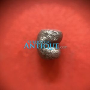 เงินพดด้วงสมัยอยุธยาขนาดตํ่ากว่าหนึ่งบาท(เฟื้อง) ตรา สังข์เนื้อเงินบริสุทธิ์ เม็ดนี้สวยคลาสสิค - Image 4