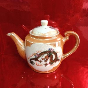 กาน้ำชาพร้อมถ้วย 3 ใบ ลายมังกร ทำในประเทศญี่ปุ่น - Image 2