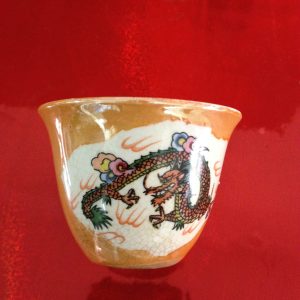 กาน้ำชาพร้อมถ้วย 3 ใบ ลายมังกร ทำในประเทศญี่ปุ่น - Image 3