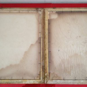 รูปถ่ายเก่าในหลวงและราชินี อยู่ในกรอบปูนหลุยส์  สวยงามคลาสสิกมาก - Image 4