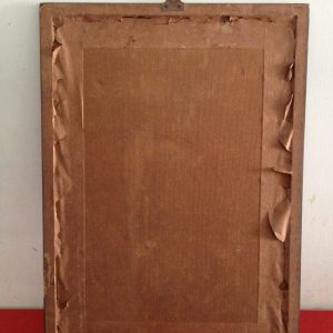 รูปวาดลงในกระดาษอัดรูปในหลวงและราชินี สวยงามดูแปลกตามาก ขนาด 16"x22 - Image 4