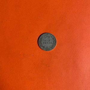 เหรียญเก่าเนื้อเงินประเทศอังกฤษสมัยพระเจ้า VICTORIA DEI GRATIA ปี ค.ศ.1892 มูลค่า SIX PENCE ตรงกับสมัย ร.5 พ.ศ.2435 - Image 3