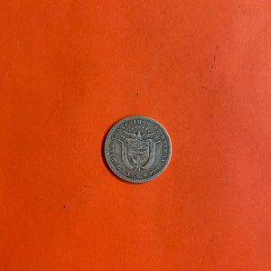 เหรียญเก่าเนื้อเงินประเทศ PANAMA สมัย REPUBLICA DE PANAMA ปี ค.ศ.1904 มูลค่า 5 LEY ตรงกับสมัย ร.5 พ.ศ.2447 - Image 4