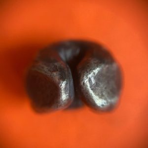 พดด้วงสุโขทัยเม็ด 1 บาทตราช้าง - ตราพุ่มหก บากขา 2 ข้าง ปลายขาข้างขวามีอตอกตราสังข์ เม็ดที่ 3 - Image 4