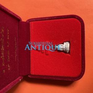 หล่อพระพุทธสิหิงค์ รุ่น 1 เนื้อเงิน พิธีพุทธาภิเษก ณ. พระอุโบสถ วัดบวรนิเวศวิหาร วันที่  25 กันยายน 2535 - Image 2