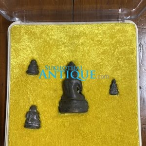 พระกริ่งชินบัญชร พระชนมายุ 100 พรรษา สมเด็จพระญาณสังวร สมเด็จพระสังฆราชสกลมหาสังฆปริณายก 3 ต.ค. 56 ครบชุด4องค์ - Image 3