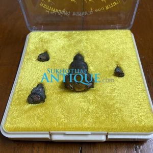 พระกริ่งชินบัญชร พระชนมายุ 100 พรรษา สมเด็จพระญาณสังวร สมเด็จพระสังฆราชสกลมหาสังฆปริณายก 3 ต.ค. 56 ครบชุด4องค์ - Image 4