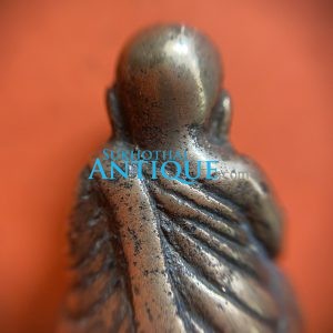 หล่อโบราณเก่าหลวงพ่อเงินพิมพ์นิยมเนื้อทองเหลือง สวยงามมากๆ - Image 2