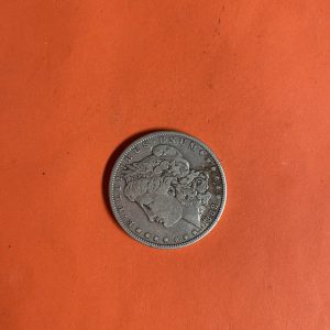 เหรียญเก่าเนื้อเงินประเทศ UNITED STATES OF AMERICA  ปี ค.ศ.1888  มูลค่า ONE DOLLAR ตรงกับสมัย ร.5  ปี พ.ศ.2431 เดิม - Image 2