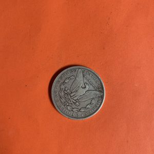 เหรียญเก่าเนื้อเงินประเทศ UNITED STATES OF AMERICA  ปี ค.ศ.1888  มูลค่า ONE DOLLAR ตรงกับสมัย ร.5  ปี พ.ศ.2431 เดิม - Image 4