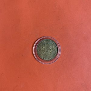 เหรียญเก่าเนื้อเงินประเทศ GREAT BRITAIN สมัย GEORGIVS III DEI GRATIA  ปี ค.ศ.1797  ตรงกับสมัย ร.1  ปี พ.ศ.2340 ผิวออกเหลืองทองผสม - Image 4