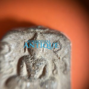 พระหลวงพ่อปานเนื้อดินมอย พิมพ์ขี่ไก่หางพวง  ผงอุดเต็ม - Image 3