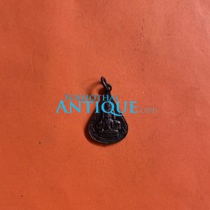 เหรียญหยดนํ้าหลวงพ่อสองพี่น้องวัดหนองโว้ง อ.สวรรคโลก จ.สุโขทัย เนื้อทองแดง รุ่นอนุสรณ์สร้างพระอุโบสถ - Image 2