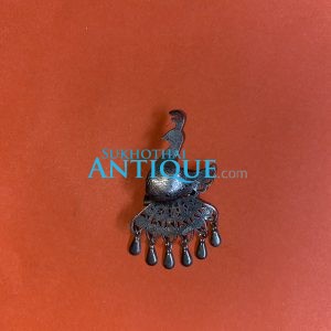 เข็มกลัดเนื้อเงิน รูปนกยุงมีติดตุ้งติ่งหกเม็ด สวยงามคลาสสิกพร้อมใช้ - Image 3