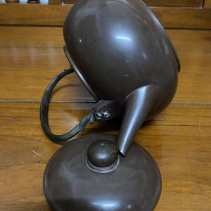 ชาป้านโบราณสวยงามสมบูรณ์ไม่มีซ่อม ใบใหญ่มากๆ สีนำ้ตาลออกเข้ม ใต้ฐานมีอักษรภาษาจีนสองตัว - Image 4