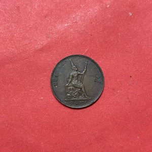 เหรียญทองแดง หนึ่ง อัฐ ร.ศ.109 สมัยรัชกาลที่ 5 สวยงามคลาสสิกเดิมไม่มีขัดล้างใดๆทั้งนั้น - Image 3