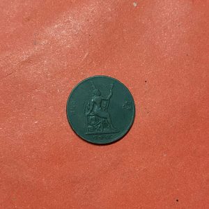 เหรียญทองแดง หนึ่ง อัฐ ร.ศ.114 สมัยรัชกาลที่ 5 สวยงามคลาสสิกเดิมไม่มีขัดล้างใดๆทั้งนั้น - Image 3