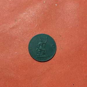 เหรียญทองแดง หนึ่ง อัฐ ร.ศ.114 สมัยรัชกาลที่ 5 สวยงามคลาสสิกเดิมไม่มีขัดล้างใดๆทั้งนั้น - Image 4