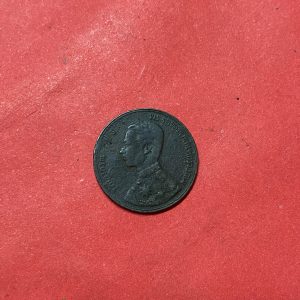 เหรียญทองแดง หนึ่ง อัฐ ร.ศ.109 สมัยรัชกาลที่ 5 สวยงามคลาสสิกเดิมไม่มีขัดล้างใดๆทั้งนั้น - Image 1