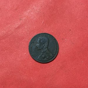 เหรียญทองแดง หนึ่ง อัฐ ร.ศ.109 สมัยรัชกาลที่ 5 สวยงามคลาสสิกเดิมไม่มีขัดล้างใดๆทั้งนั้น - Image 2