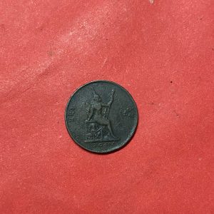 เหรียญทองแดง หนึ่ง อัฐ ร.ศ.109 สมัยรัชกาลที่ 5 สวยงามคลาสสิกเดิมไม่มีขัดล้างใดๆทั้งนั้น - Image 4