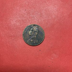 เหรียญทองแดง หนึ่ง อัฐ ร.ศ.109 สมัยรัชกาลที่ 5 สวยงามคลาสสิกเดิมไม่มีขัดล้างใดๆทั้งนั้น - Image 1