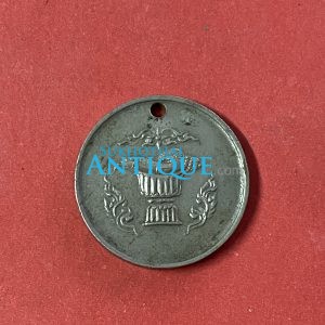 เหรียญแต่งงานรูปหอยสังข์เนื้อ อัลปาก้า วันที่ 2 เมษายน 2510 - Image 2