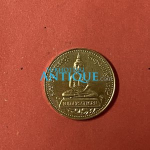 เหรียญพระพุทธโสธร วัดโสธรวราราม รุ่น จตุพร ปี 2537  เนื้อกะไหล่ทอง - Image 3