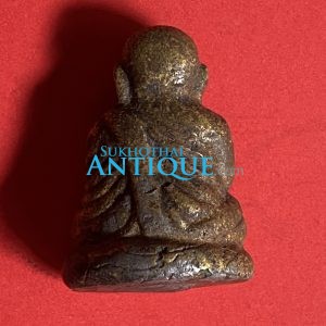 หล่อหลวงพ่อเงินบางคลาน กรุวัดท้ายนำ้ (แป๊ะยิ้ม )โค๊ต " นะ "สร้างประมาณ 2452-2459 ออกจากกรุวัดขวาง สมัยหลวงพ่อเปลื่องและ สวญ.บุญรัตน์ กล่อมสาร - Image 3