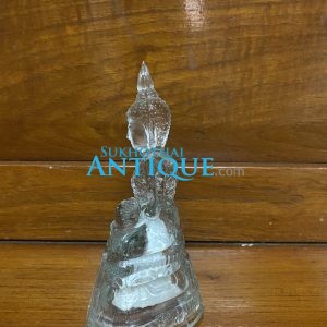 พระแก้วสำนักพุทธรุ่น 25 พุทธศตวรรษ สีใส  บล็อกนิยม รุ่นพิเศษเสาร์ 5 องค์พระท่านหล่อสมบูรณ์แต่โยกเอียงมาทางขวา - Image 2