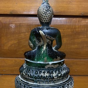 พระแก้วมรกตสำนักพุทธรัตนประทีปปางสมาธิ สีเฃียวมรกตเข้ม ปีพ.ศ.2500 จัดทำที่ประเทศ ญี่ปุ่น (JAPAN) องค์สมบูรณ์สวยงามมากๆ - Image 3