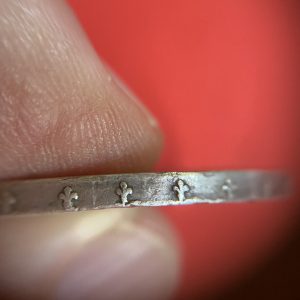 เหรียญเก่าเนื้อเงินประเทศ ESPANA (สเปน) สมัยALFONSO XIII POR ราคา 5 Pesetas ปี ค.ศ.1893 สวยสมบูรณ์มาก - Image 4