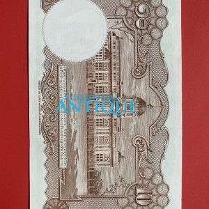 ธนบัตรแบบ 9 10บาท รุ่นที่ 6 ประกาศใช้ 27 สิงหาคม 2501 ลายเซ็น สมหมาย ฮุนตระกูล - พิสุทธิ์ นิมมานเหมินท์ พิมพ์ที่ บริษัท โทมัส - Image 3