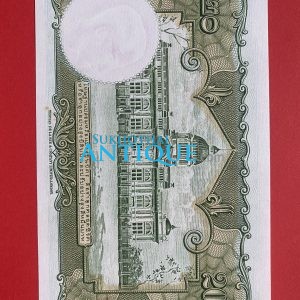 ธนบัตรแบบ 9 20 บาท รุ่นที่ 6 ประกาศใช้ 27 สิงหาคม 2501 ลายเซ็น สมหมาย ฮุนตระกูล - พิสุทธ์ นิมมานเหมินท์ พิมพ์ บริษัท โทมัส เดอ - Image 3