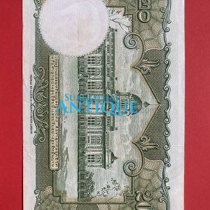 ธนบัตรแบบ 9 20 บาท รุ่นที่ 6 ประกาศใช้ 27 สิงหาคม 2501 ลายเซ็น สมหมาย ฮุนตระกูล - พิสุทธ์ นิมมานเหมินท์ พิมพ์ บริษัท โทมัส เดอ - Image 3