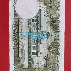 ธนบัตรแบบ 9 20 บาท รุ่นที่ 6 ประกาศใช้ 27 สิงหาคม 2501 ลายเซ็น สมหมาย ฮุนตระกูล - พิสุทธ์ นิมมานเหมินท์ พิมพ์ บริษัท โทมัส เดอ - Image 3