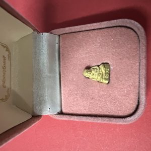 พระสังกัจจายนะ สก. รุ่นครบ 5 รอบราชินี ปี 2535 เนื้อทองคำ นำ้หนัก 7.8 กรัม สวยพร้อมกล่องกำมะหยี่เดิมสีชมพู - Image 3