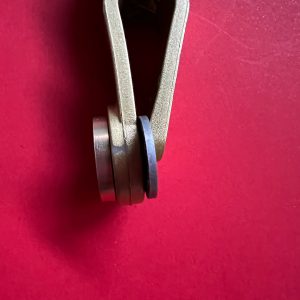 เหรียญกษาปณ์หมุนเวียน 1 สตางค์ หน้ารูปในหลวงร.9 หลังรูป วัดพระธาตหริภุญชัย พ.ศ. 2533 - Image 3