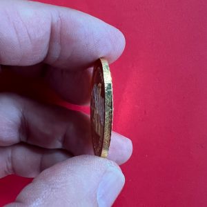 เหรียญเสด็จพ่อร.5 รูปไข่ สมโภชน์ พระอาราม 200 ปี กะไหล่ทองลงยา 3 กษัตริย์ วัดสุทัสน์เทพวราราม 2550 - Image 4