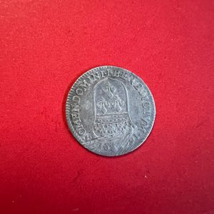 เหรียญเก่าเนื้อเงินต่างประเทศ France สมัยพระเจ้าหลุยส์ที่14 (ผู้สร้างพระราชวังแวซายร์) ผลิตปี 1661 ตรงกับ พ.ศ.2204 หายากมาก - Image 2